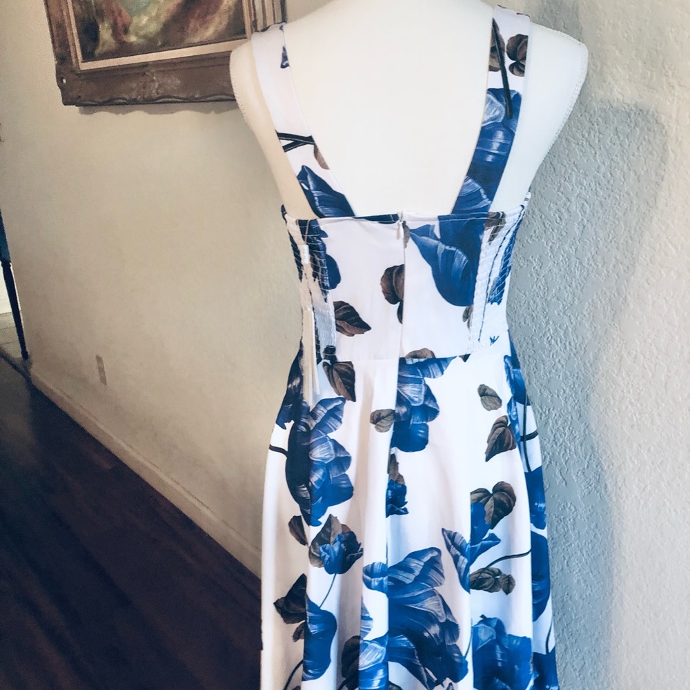 Belle Poque Floral Summer Wedding Vintage Retro Style dress - Picture 9 of 14